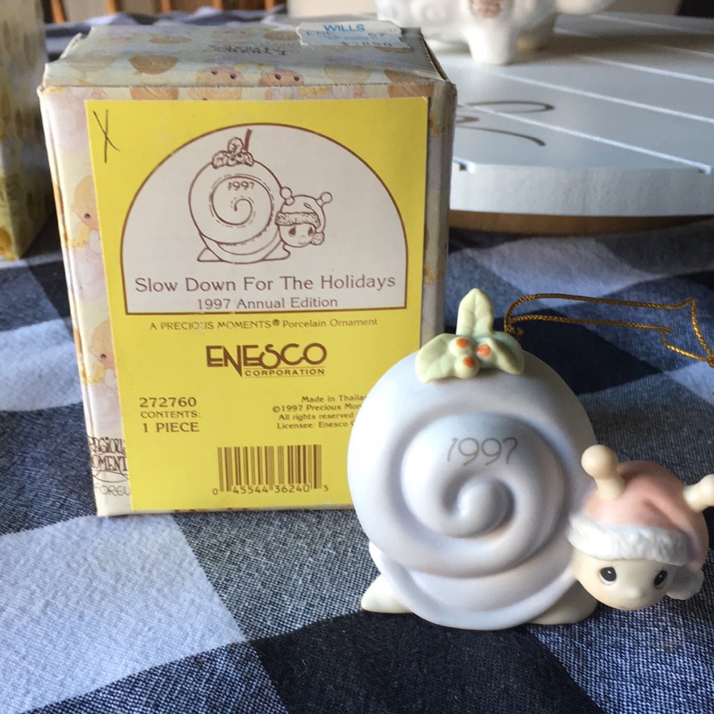 Precious Moments Slow Down for the Holidays Ornament